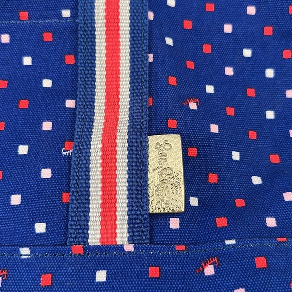 Women’s Lilly Pulitzer Mini Mercato Borealis Blue Tote - Picture 4 of 10